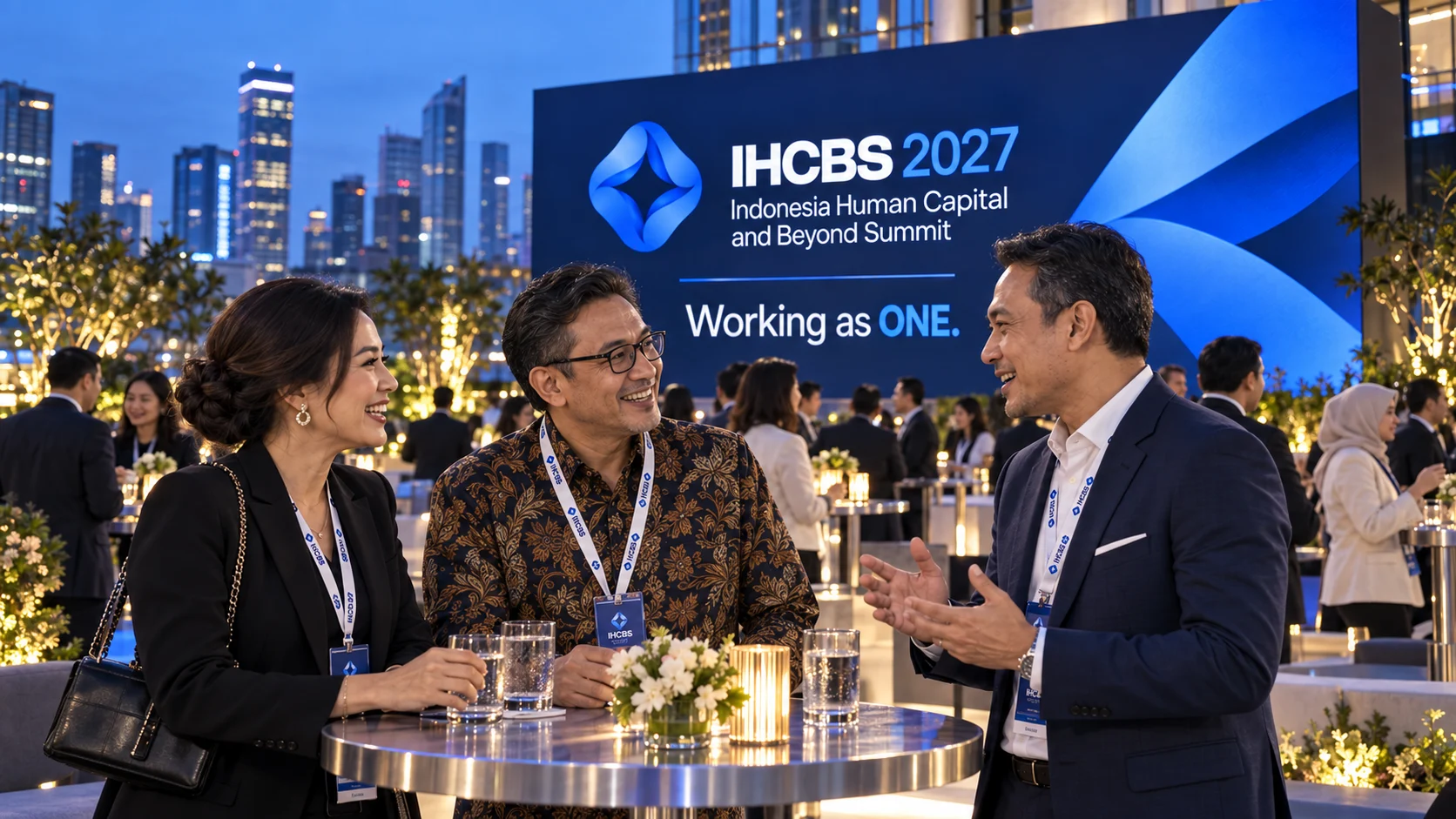 The Human Advantage. IHCBS evening reception.