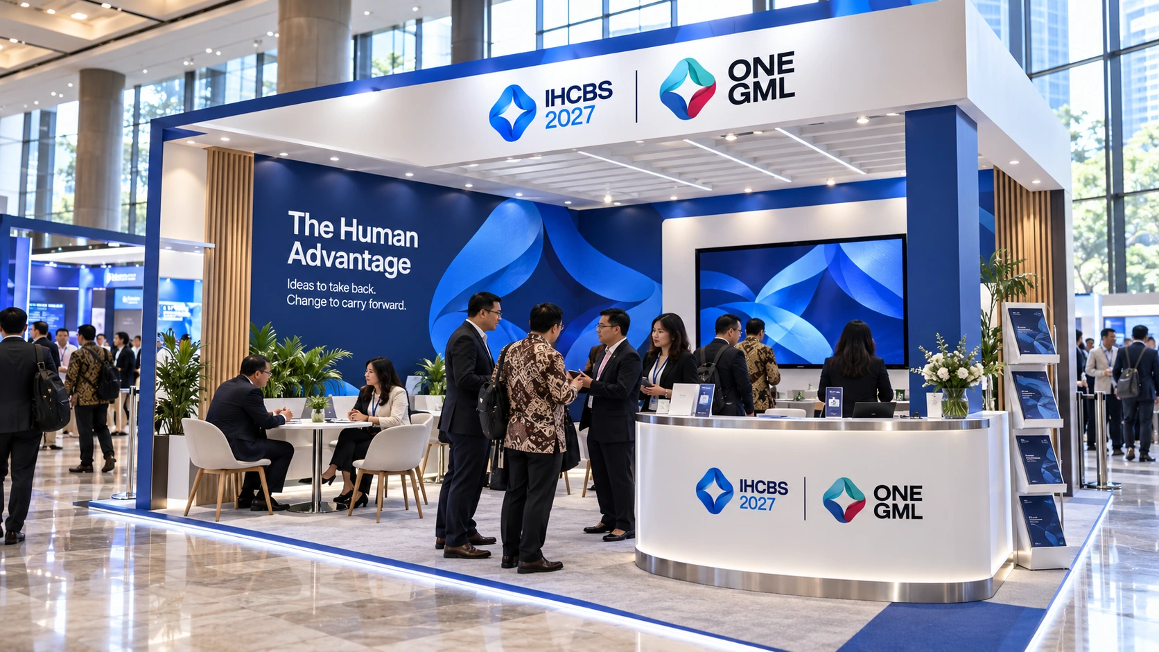 IHCBS × ONE GML / Exhibition concept